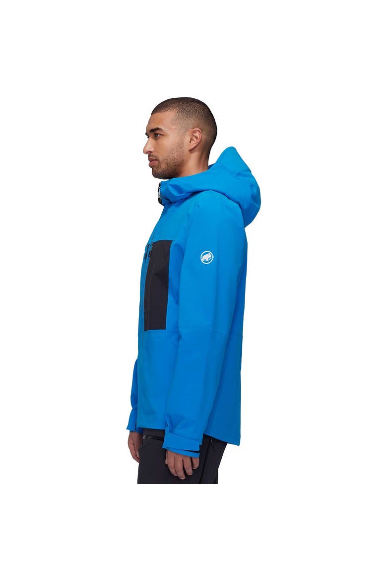 Stoney Hs Hooded Jacket - Men's, Alternate, color, Glacier Blue/Black