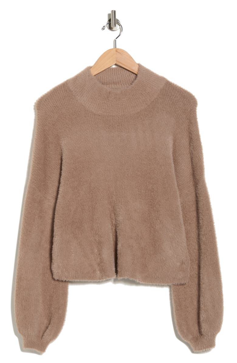 TRUTH Balloon Sleeve Top, Alternate, color, Mocha