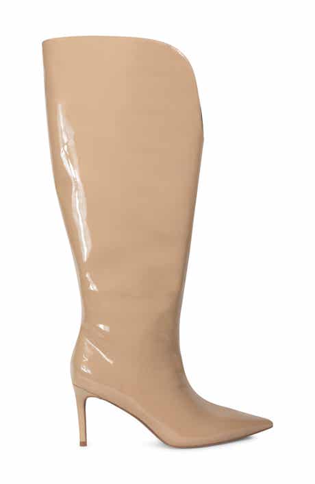 Kay Faux Leather Knee High Boot