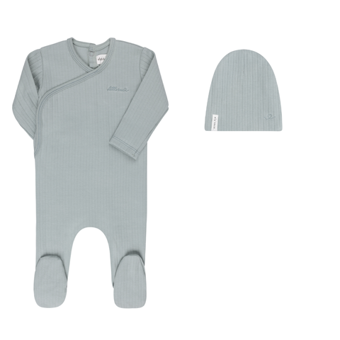 Cotton Little One Collection - Footie + Beanie