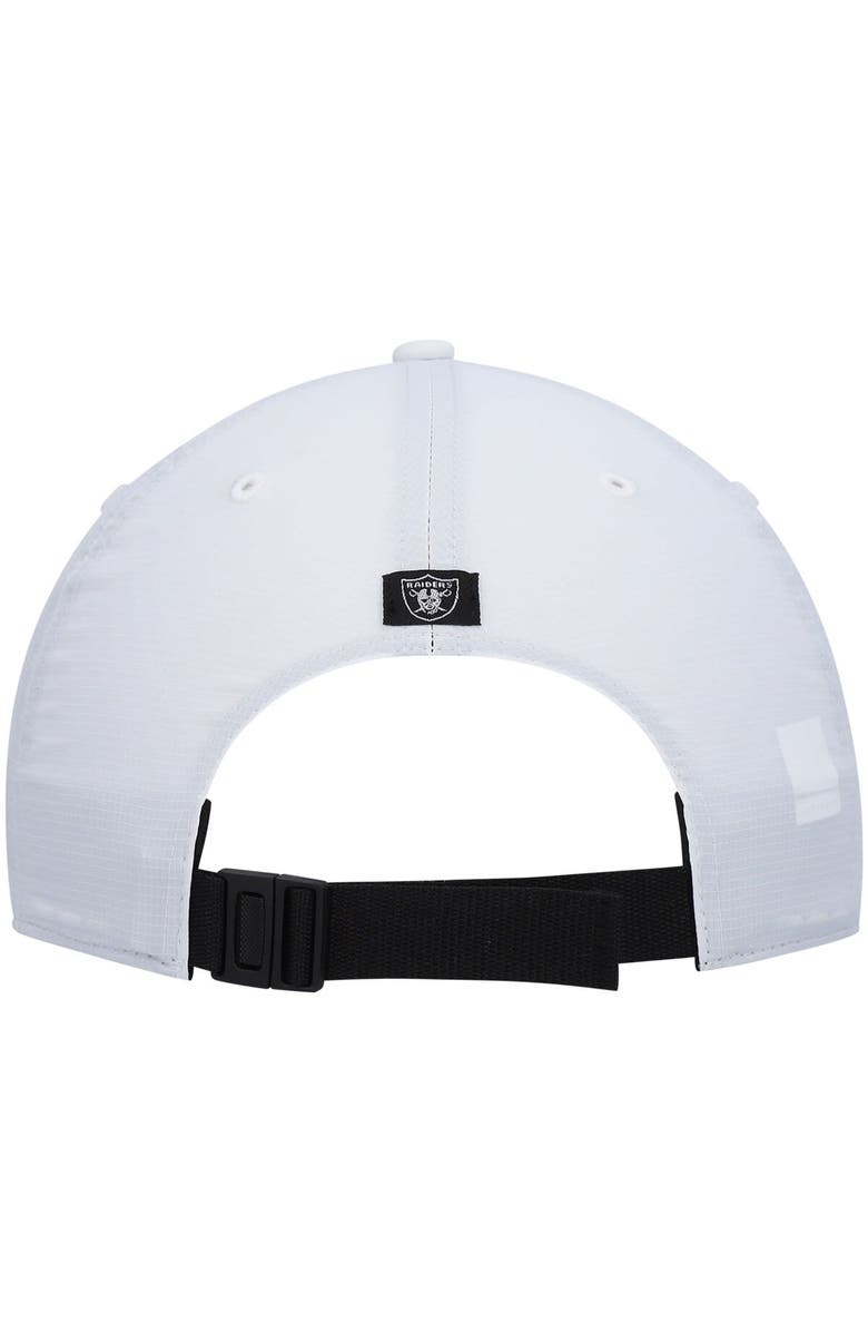 '47 Men's '47 White Las Vegas Raiders Hitch Stars and Stripes Trucker Adjustable Hat, Alternate, color, 