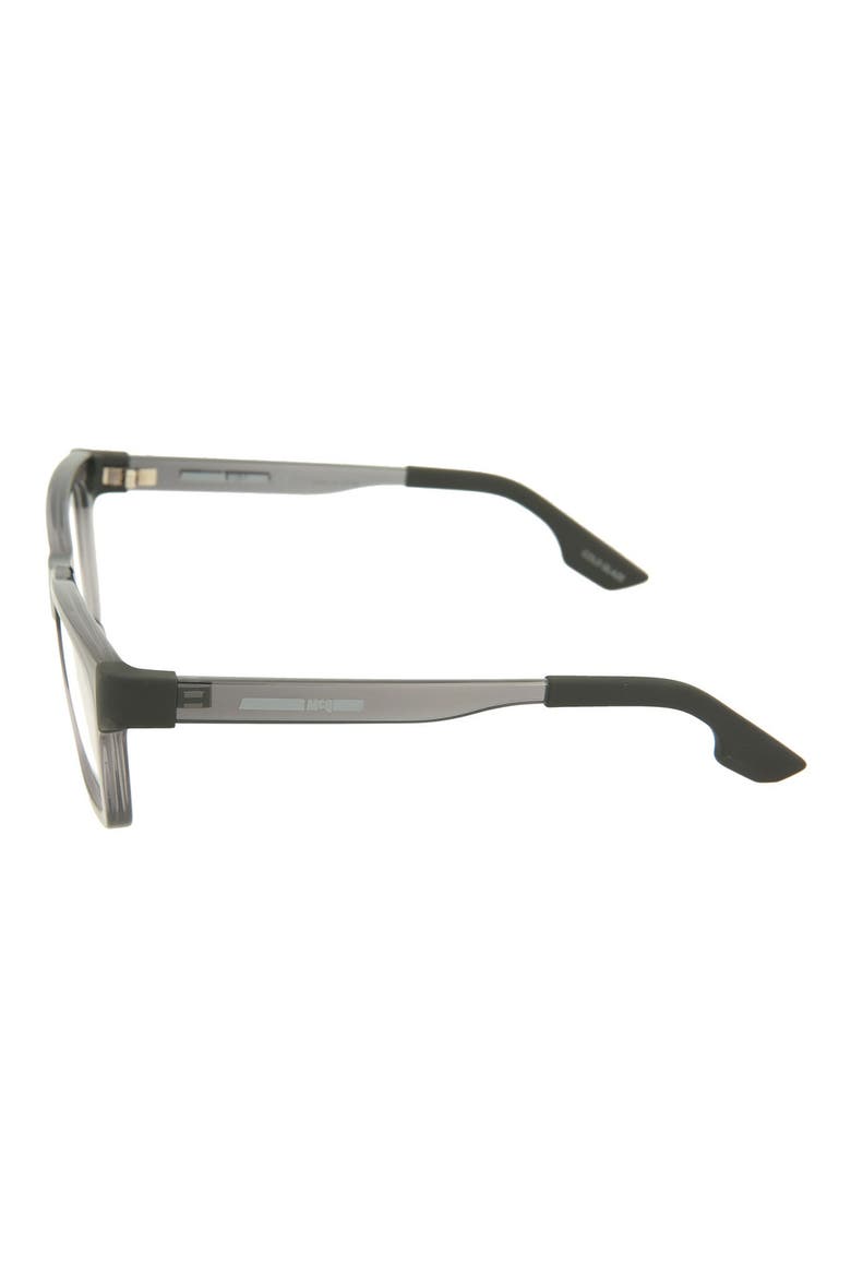 52mm Square Optical Frames, Alternate, color, GREY GREY TRANSPARENT/ TRN