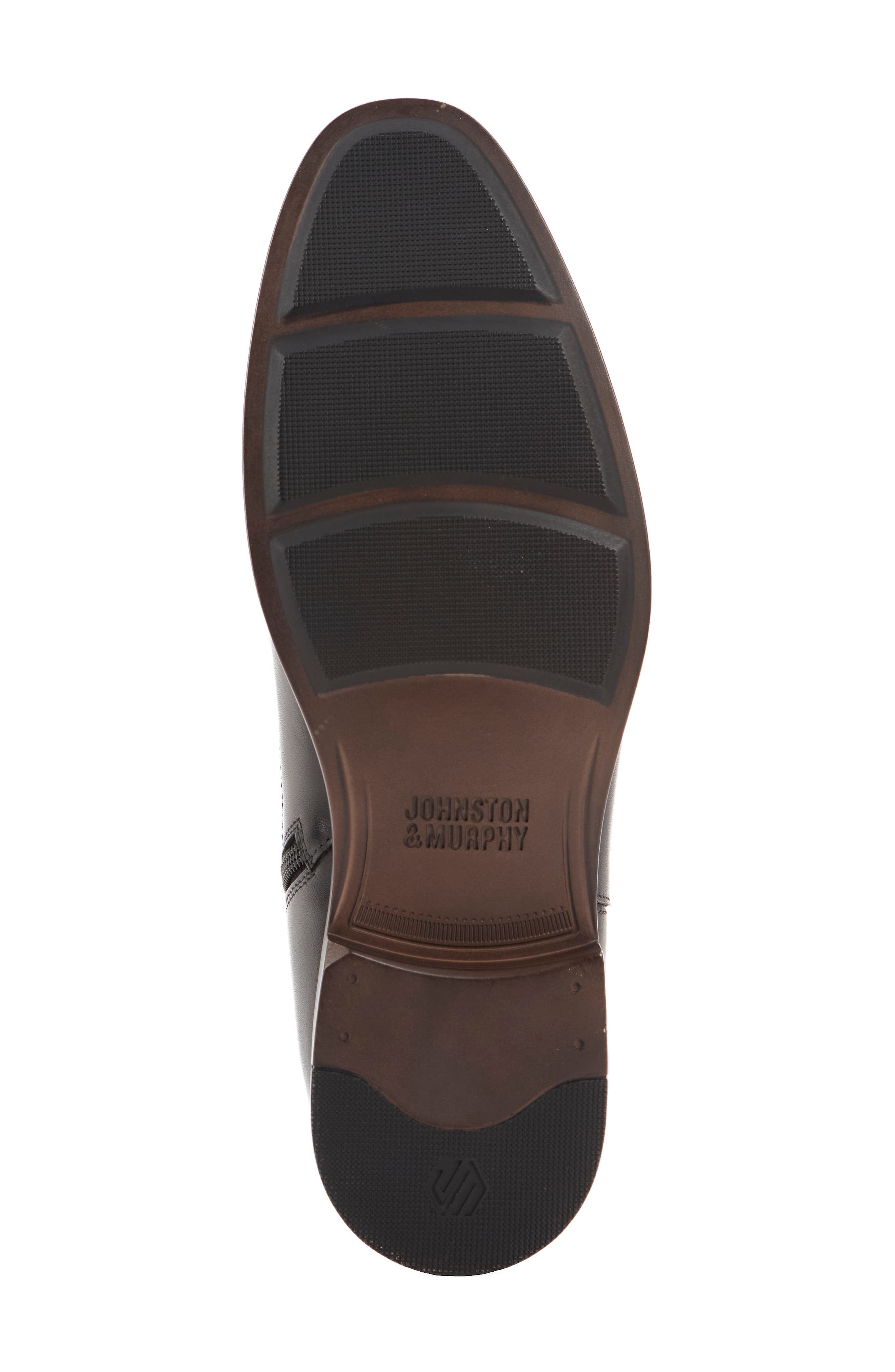 Johnston & Murphy Reeve Zip Boot, Alternate, color, Black Full Grain