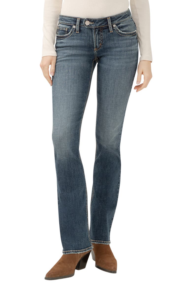 Tuesday Low Rise Slim Bootcut Jeans, Main, color, BILLIE