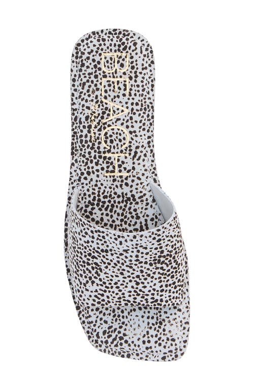 Beach By Matisse Bali Slide Sandal In Black White Spot