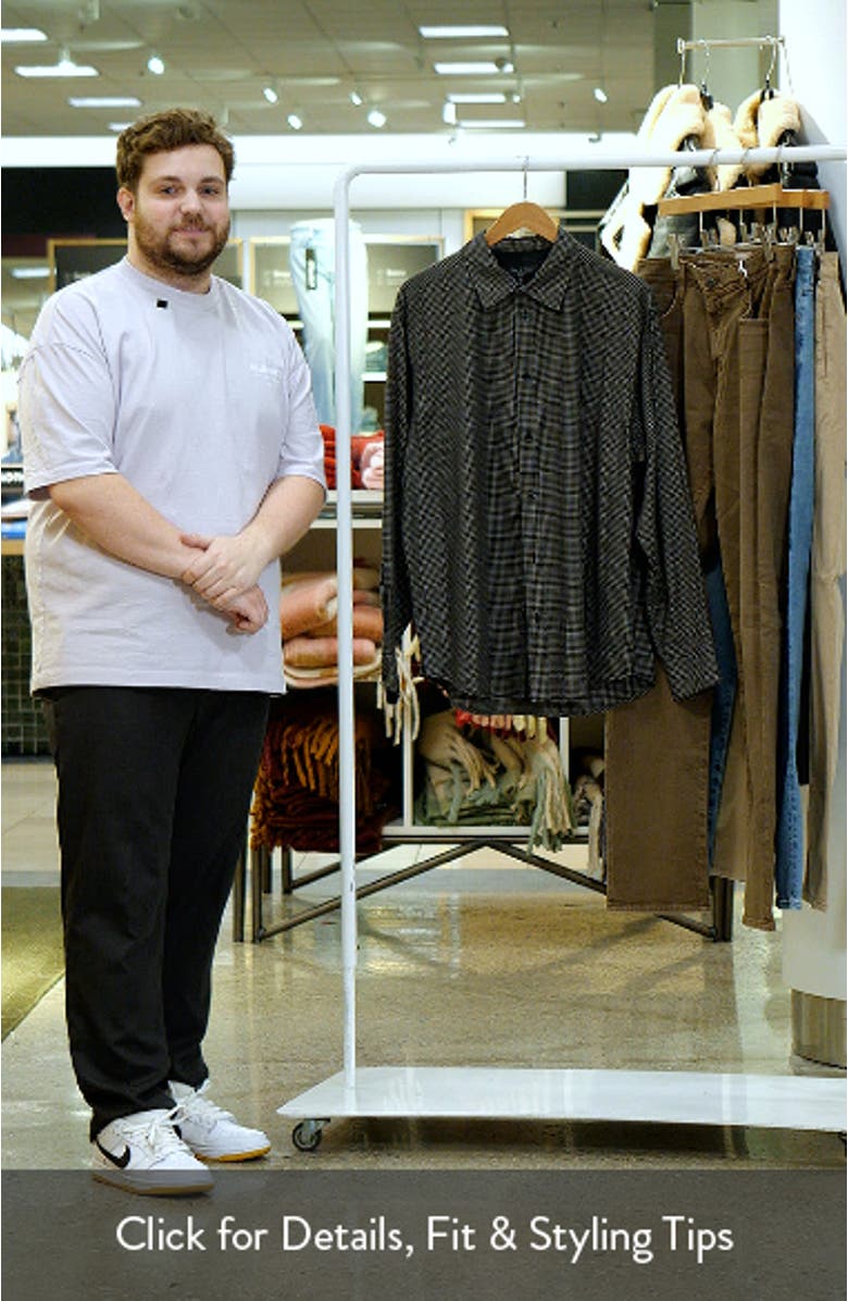 Matthew Cotton Blend Flannel Button-Up Shirt, sales video thumbnail