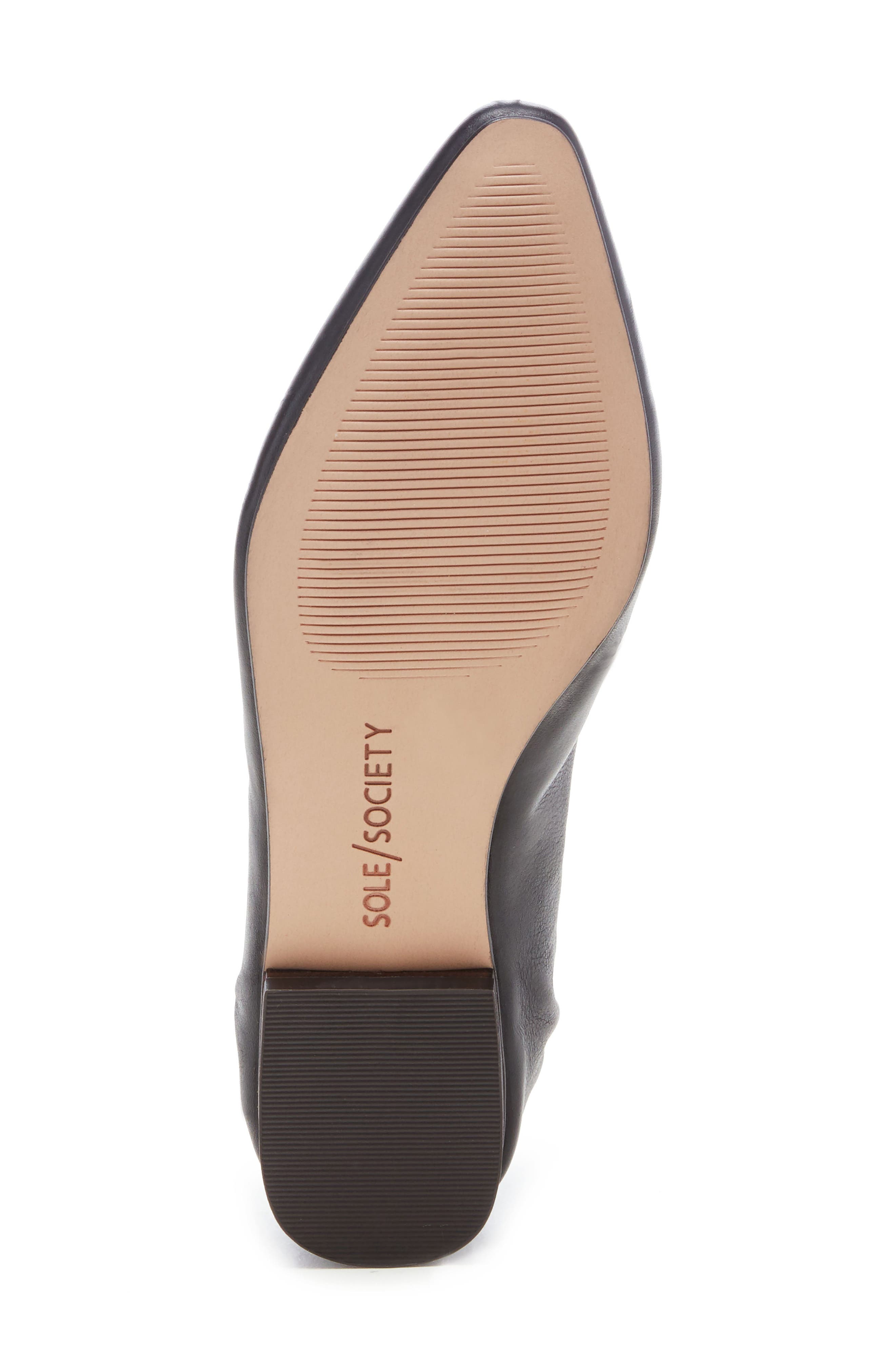 Sole Society Breck Pointy Toe Flat, Alternate, color, 