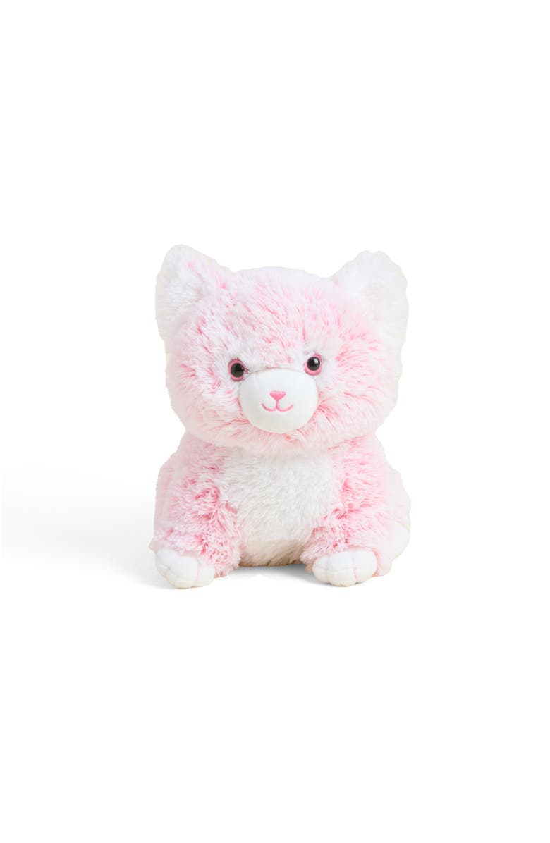 Warmies Pink Kitten Plush Toy, Alternate, color, Pink
