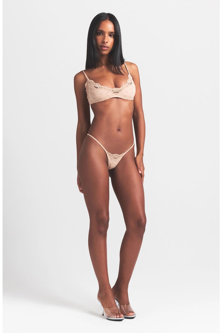 Fits Everybody Lace Scoop Bralette, Alternate, color, MICA SKETCHED HEARTS