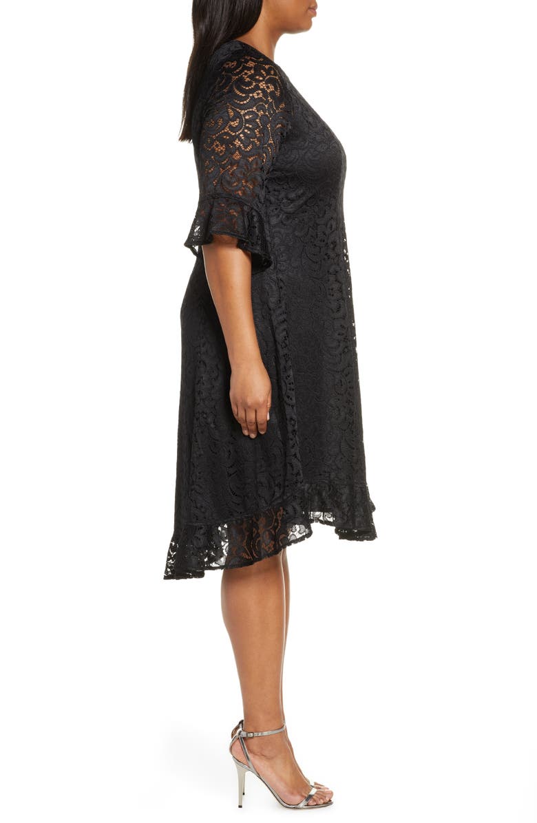 Kiyonna Livi Lace Cocktail Dress, Alternate, color, 