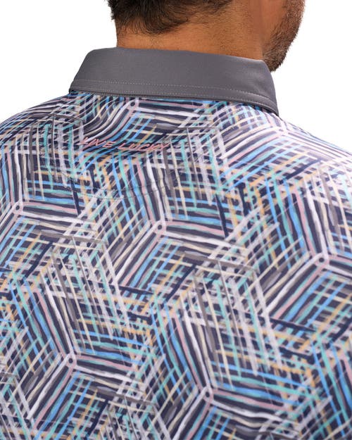 Black Clover Lucky Lines Polo In Blue