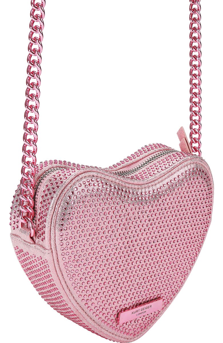 Kurt Geiger London Kensington Heart Crossbody Bag, Alternate, color,