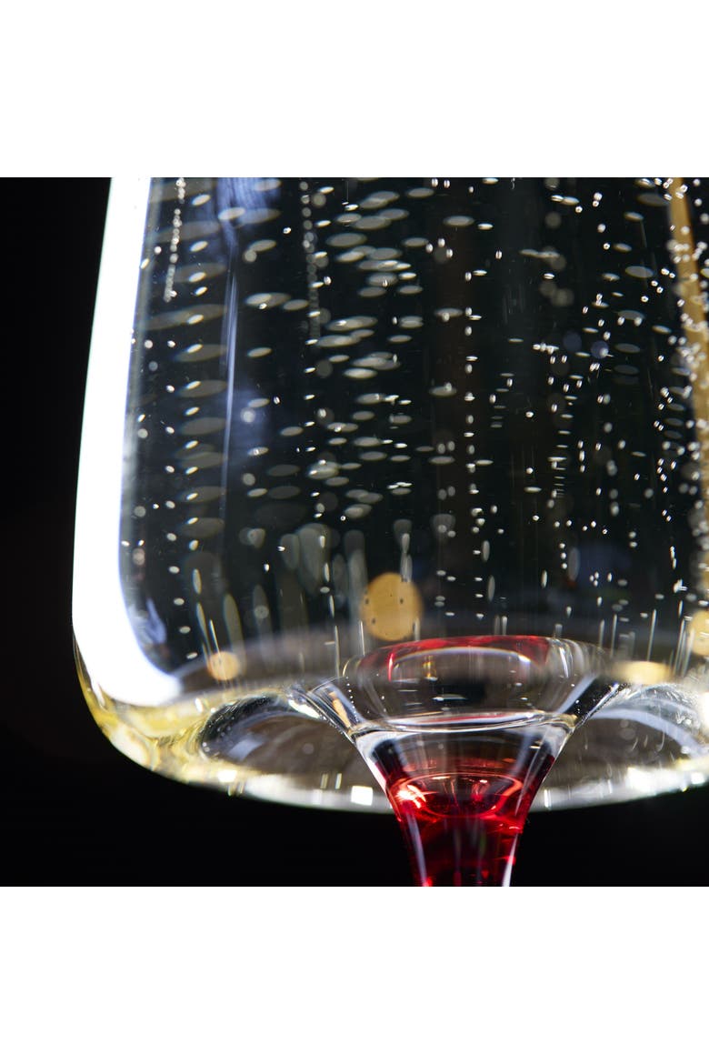 Concave Champagne Glasses - 9oz - Set of 4, Alternate, color, Clear
