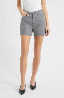 The Everyday High Waist Denim Shorts