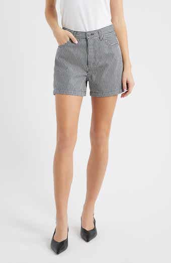 The Everyday High Waist Denim Shorts