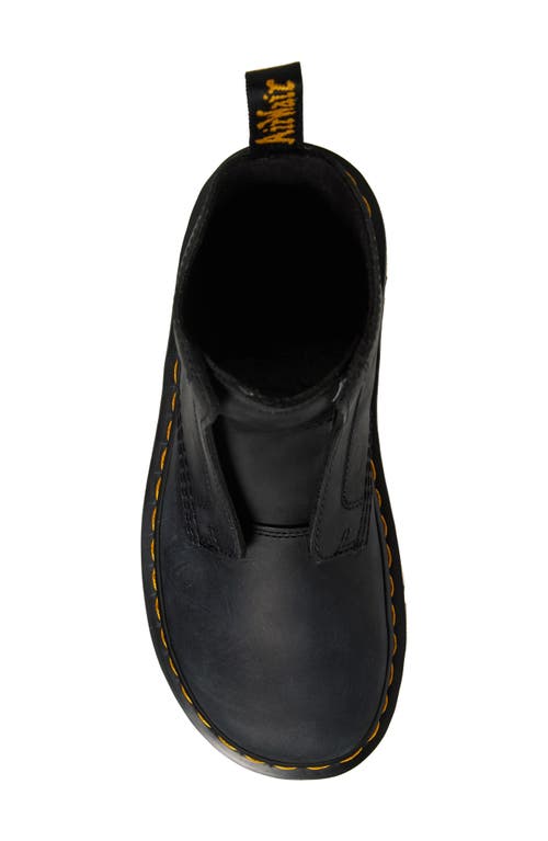 Dr. Martens Zebzag Savannah Boot In Black