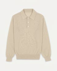 Fortela Bennet Long Sleeve Cotton Polo