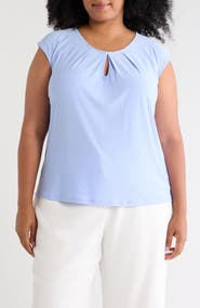 KASPER Cap Sleeve Top