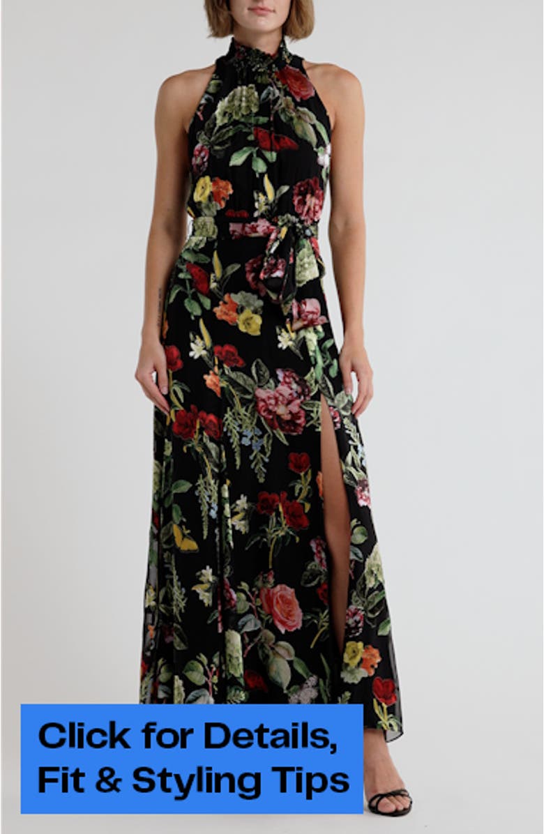 Dita Smocked Maxi Dress, sales video thumbnail