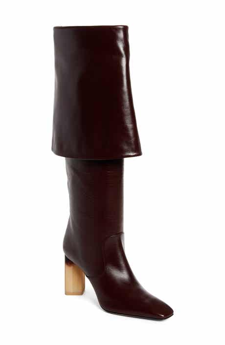Chloé Georgia Foldover Shaft Over the Knee Boot