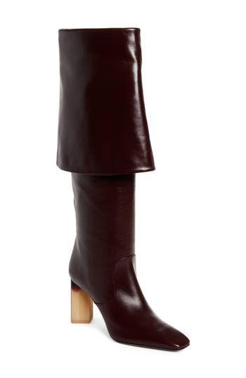 Chloé Georgia Foldover Shaft Over The Knee Boot