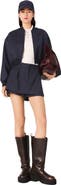 maje Zipped mixed wool bomber