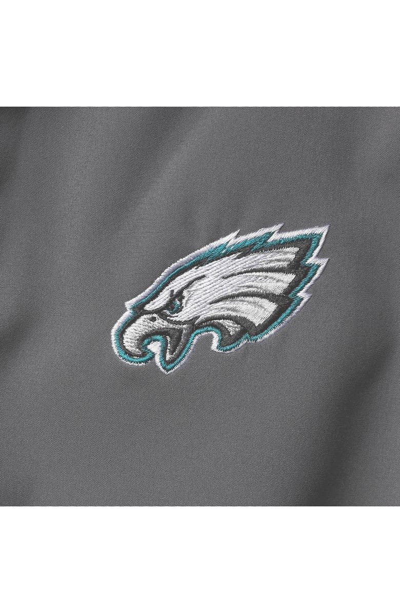 DUNBROOKE Men's Dunbrooke Charcoal Philadelphia Eagles Sonoma Softshell Full-Zip Jacket, Alternate, color, 