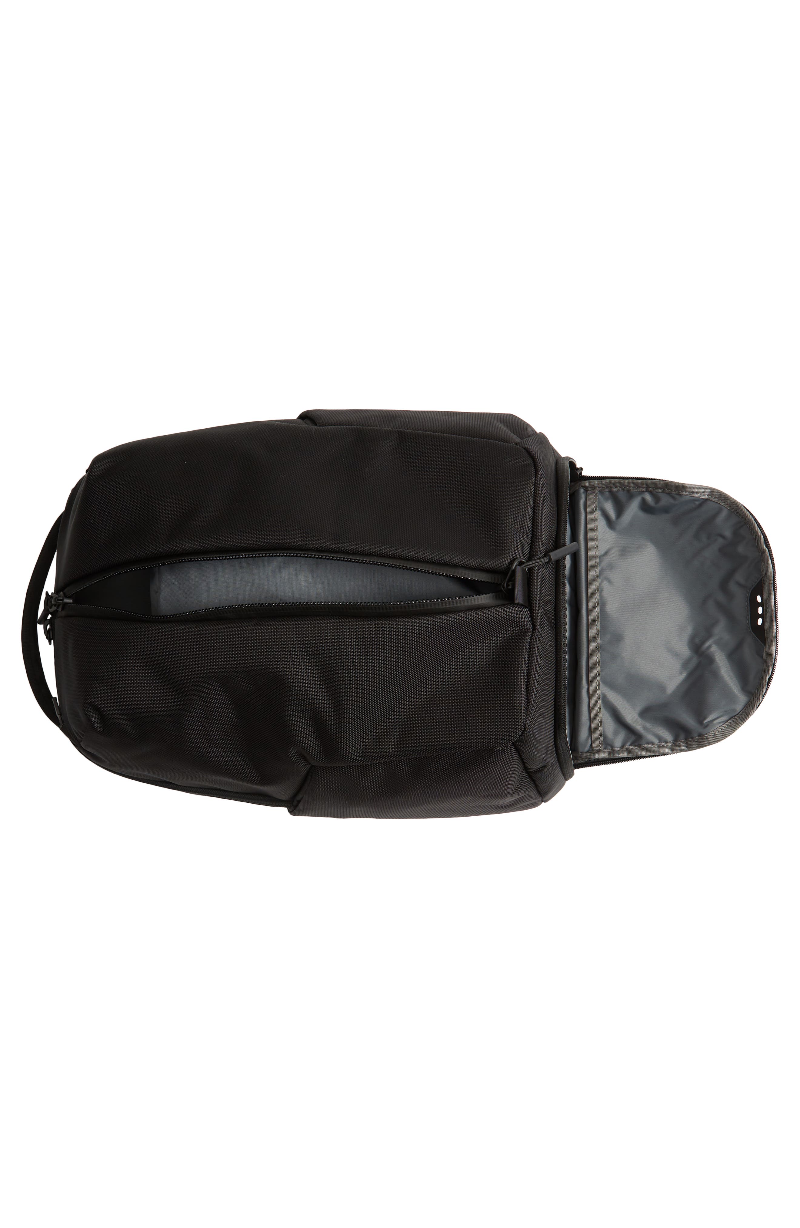 Aer Fit Water Resistant Nylon Backpack, Alternate, color, Black