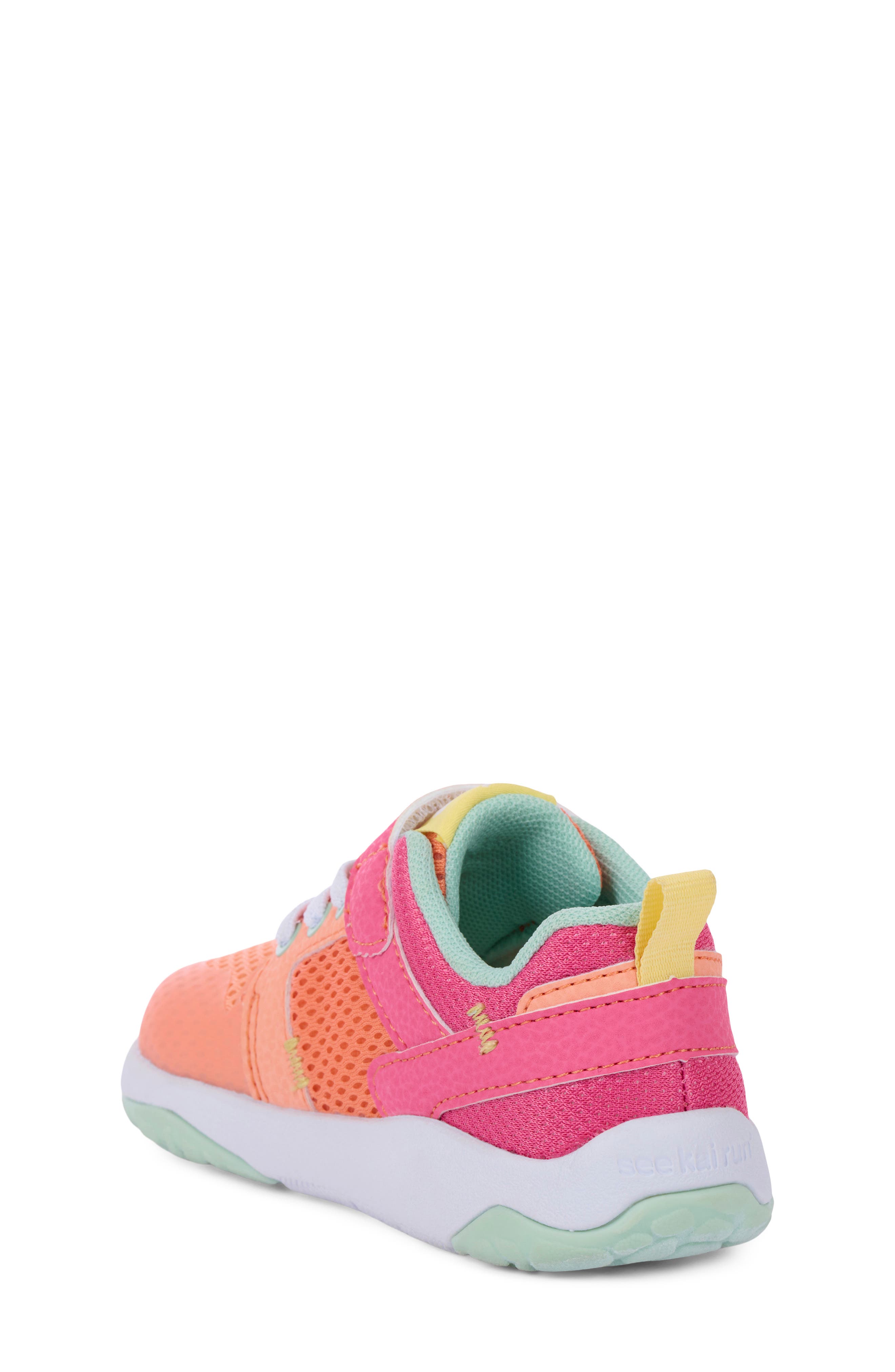 Kids' Viento Sneaker, Alternate, color, PEACH/ HOT PINK