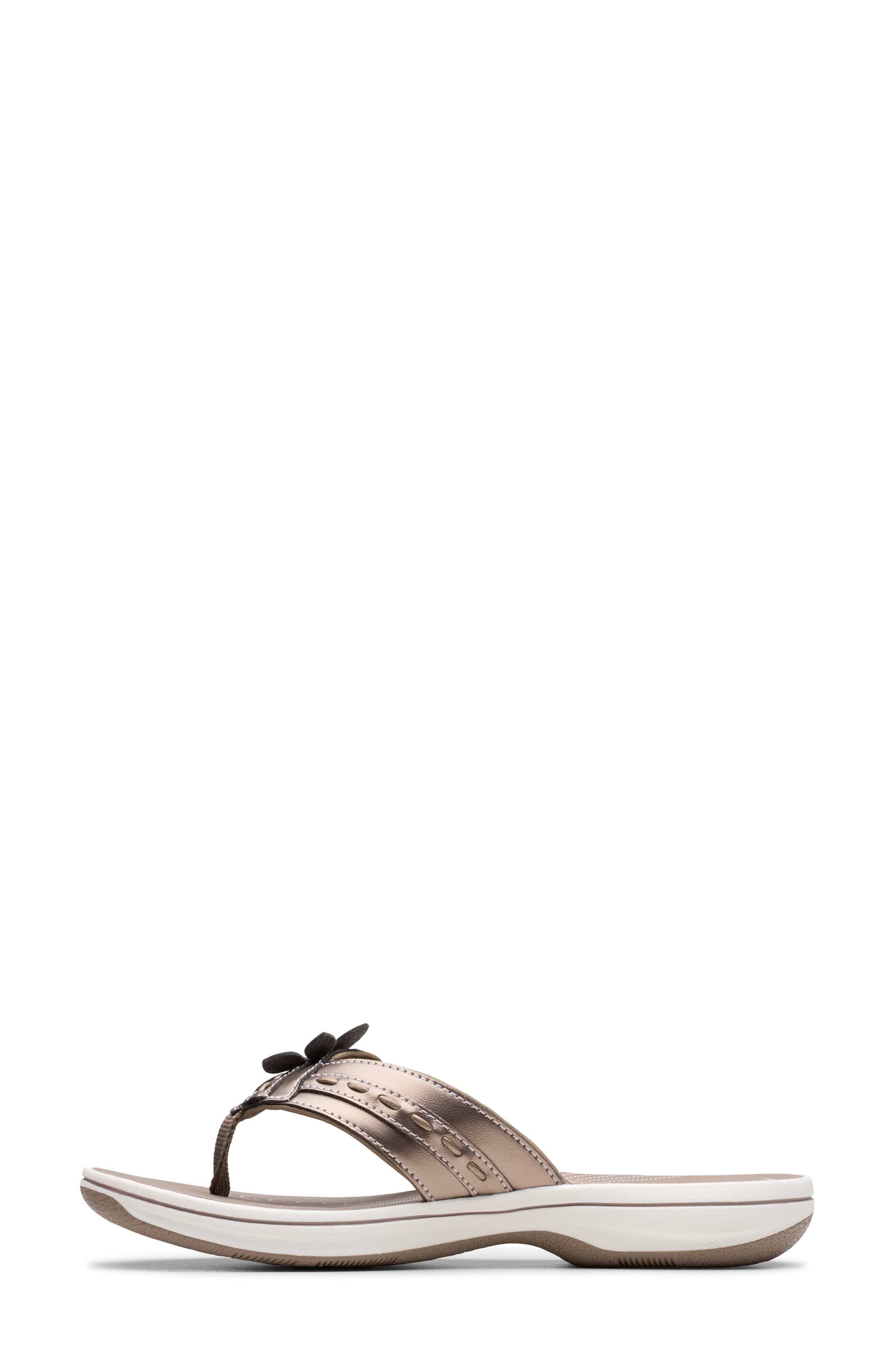 Breeze Opal Flip Flop, Alternate, color, PEWTER