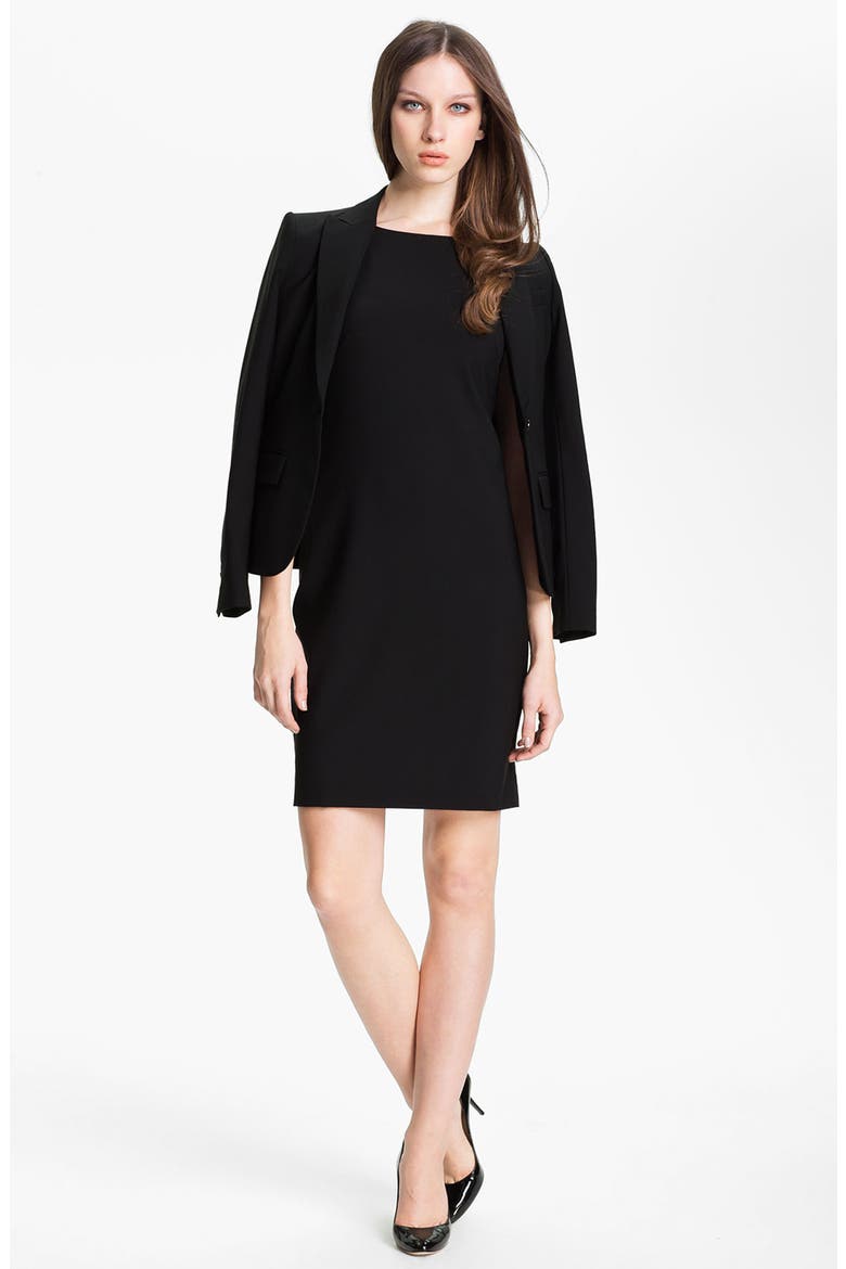 'Betty - Tailor' Dress, Alternate, color, BLACK