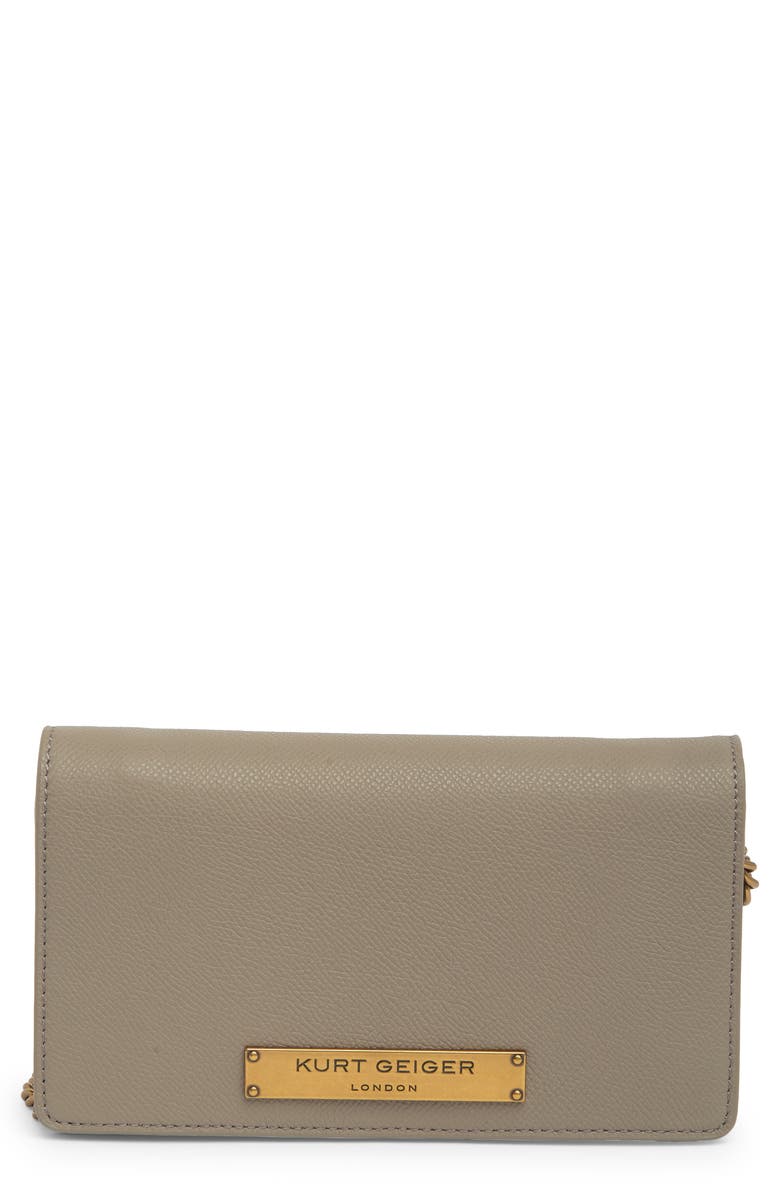 Kurt Geiger London Richmond Mini Crossbody Bag, Main, color, Taupe