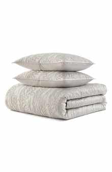 Fern Embroidered Quilt Set