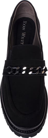 Ron White Renee Chain Detail Weatherproof Loafer (Women