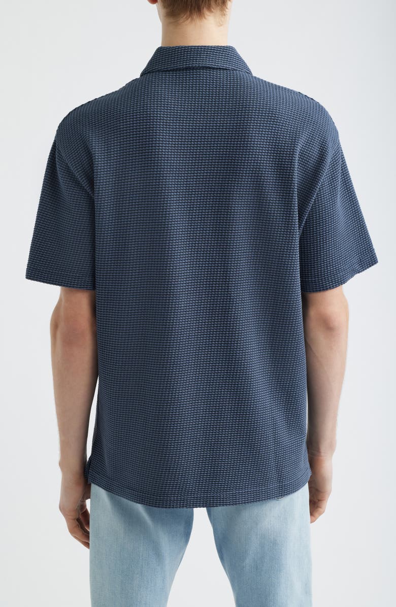 Madewell <p>Skipper Johnny Collar Polo</p>, Alternate, color, Overdye Blue