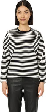 GERARD DAREL Hulia Long Sleeve Crew Neck Top