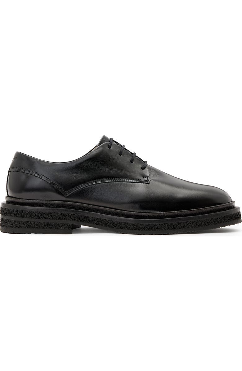 AllSaints Escher Plain Toe Derby, Alternate, color,