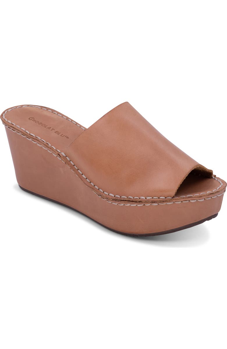 Chocolat Blu Westbrook Platform Slide Sandal, Main, color,