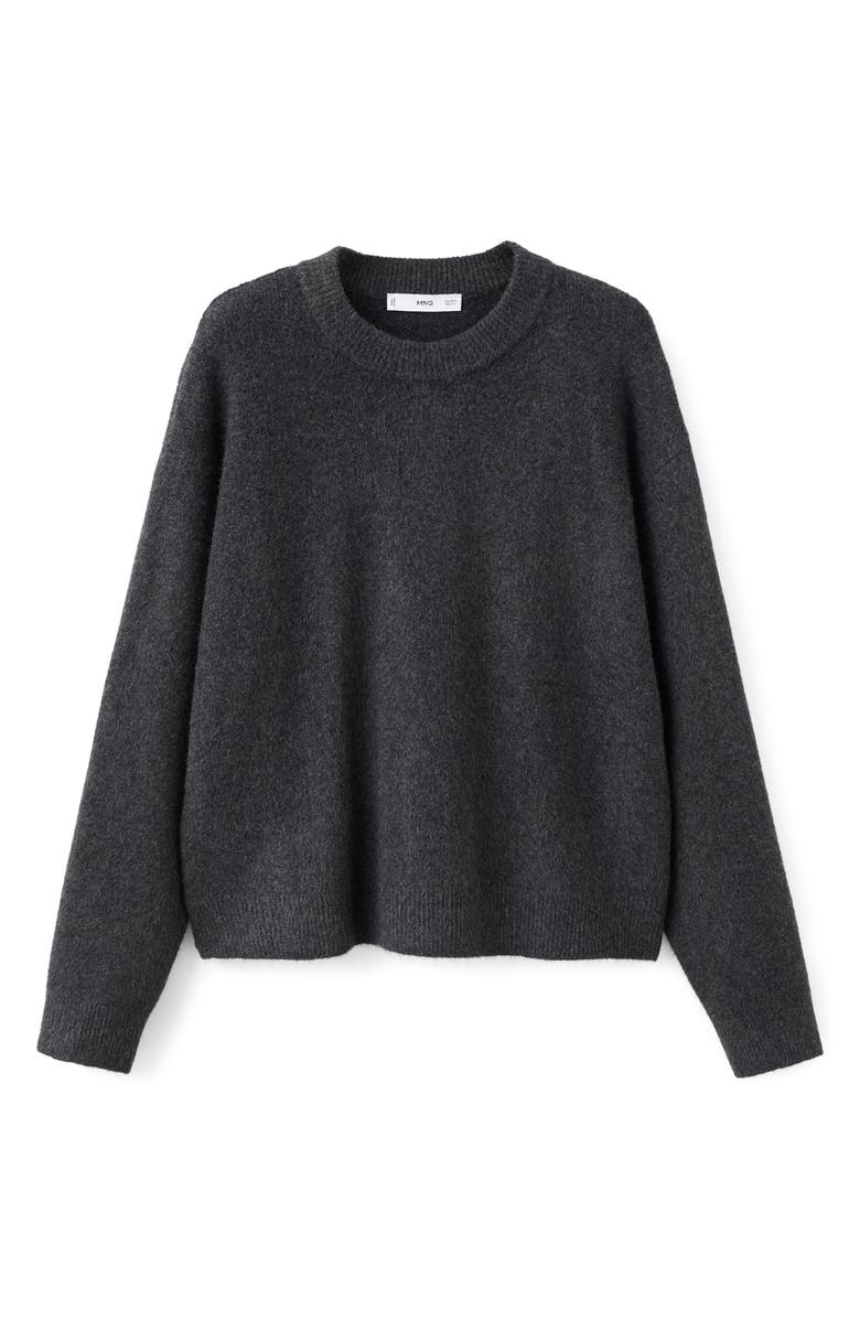 MANGO Mariano Sweater, Alternate, color, Charcoal