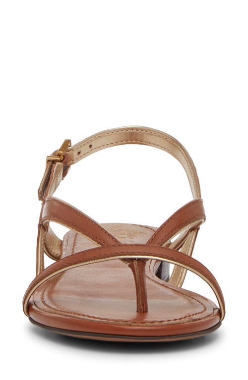Vince Camuto Melly Slingback Sandal In Caramello
