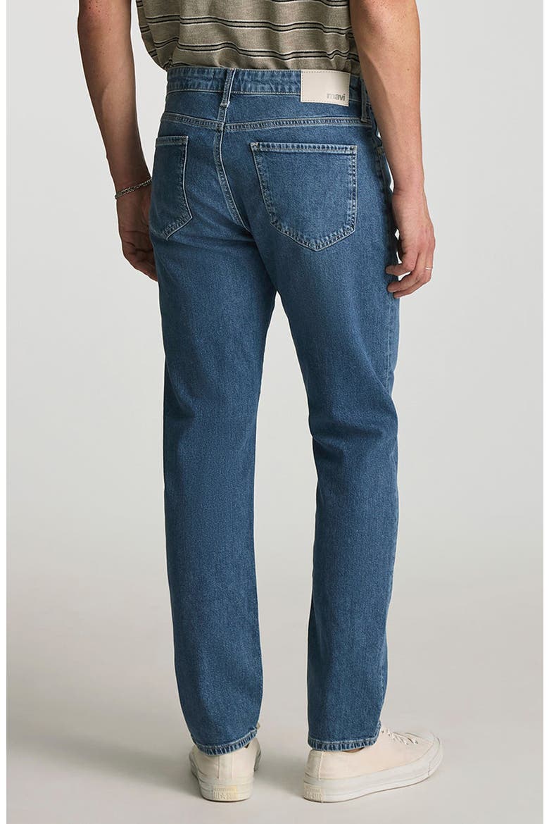Zach Straight Leg Jeans, Alternate, color, MID OCEAN BLUE