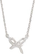 Kate Spade New York mini bow pendant necklace