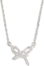 Kate Spade New York mini bow pendant necklace