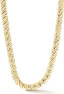 GLAZE JEWELRY Cubic Zirconia Pavé Tennis Necklace