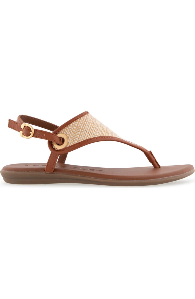 Aerosoles Conclusion Slingback Sandal, Alternate, color, Natural Crochet Raffia