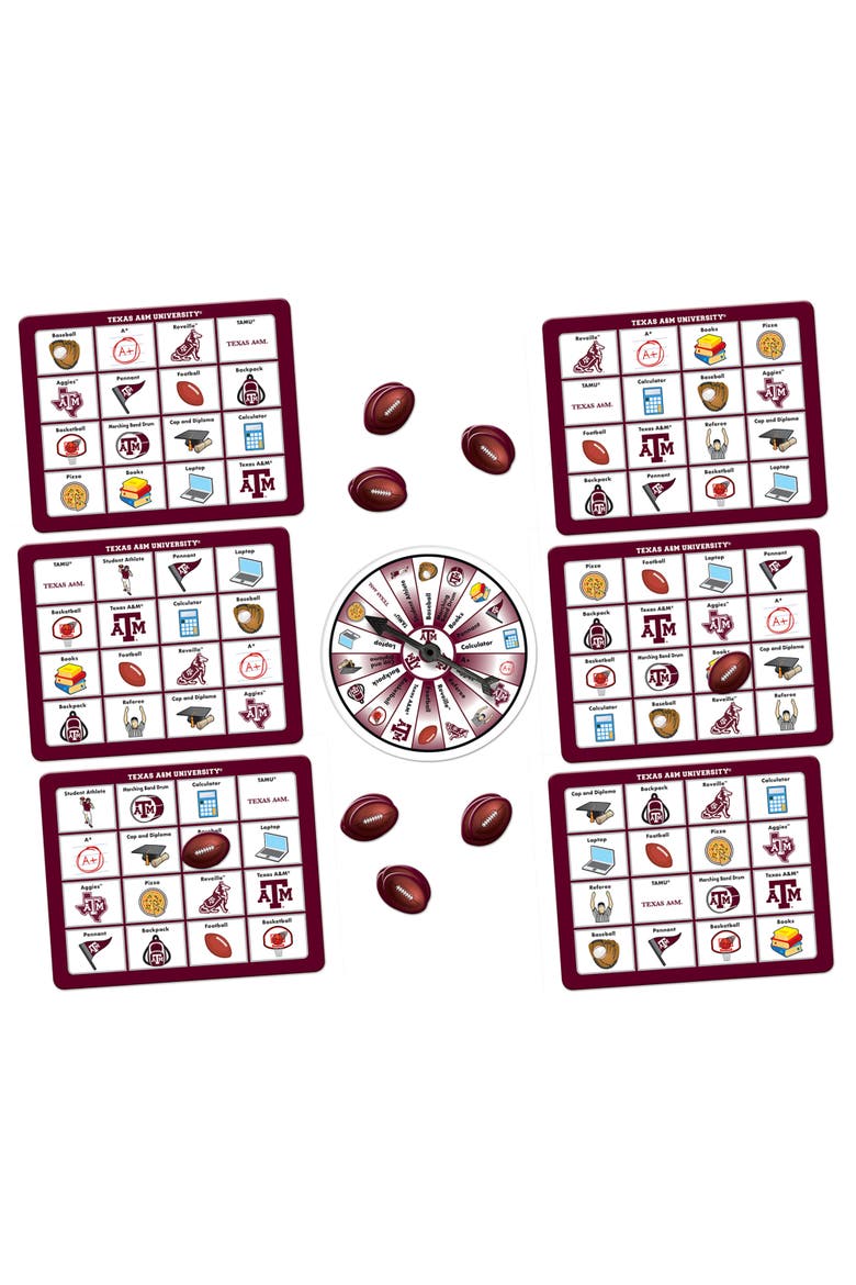 Texas A&M Aggies NCAA Bingo Game, Alternate, color, Multicolor