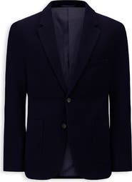Victor Emmanuel Modern Fit Cotton Blend Piqué Sport Coat
