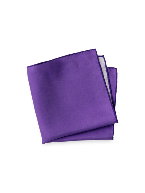 Solid Silk Pocket Square