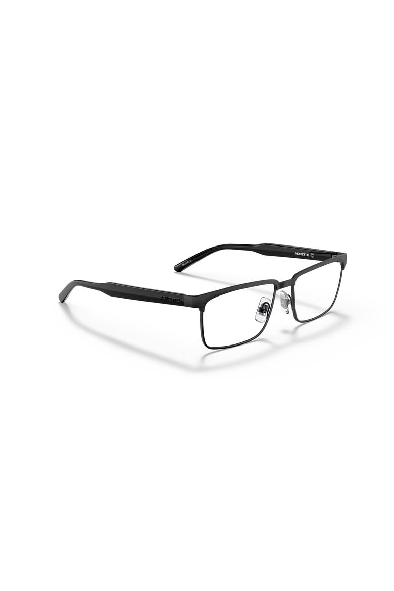 54mm Rectangle optical glasses, Alternate, color, Black