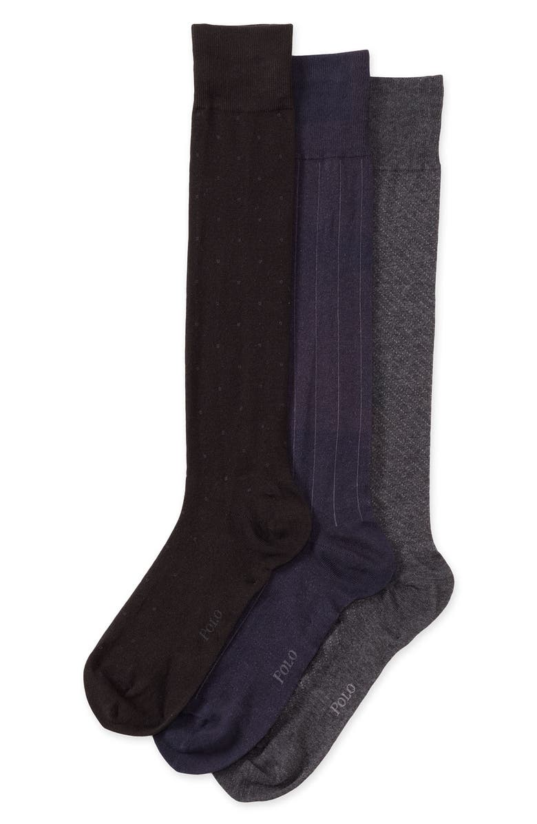 Polo Ralph Lauren Over the Calf Socks, Main, color, 